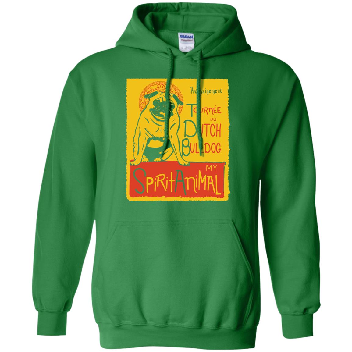 Dutch Bulldog My Spirit Animal T-shirt Irish Green