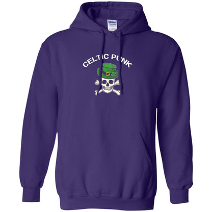 Celtic Punk Rock Irish St. Patrick_s Day T-shirt Purple