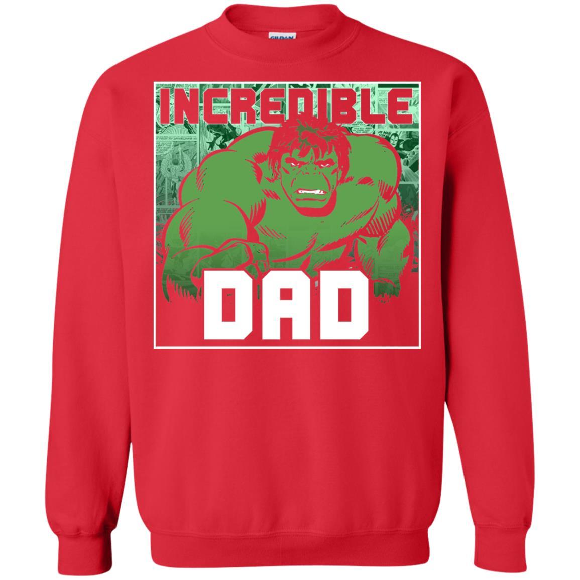 Daddy T-shirt Incredable Dad Red