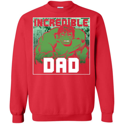 Daddy T-shirt Incredable Dad Red