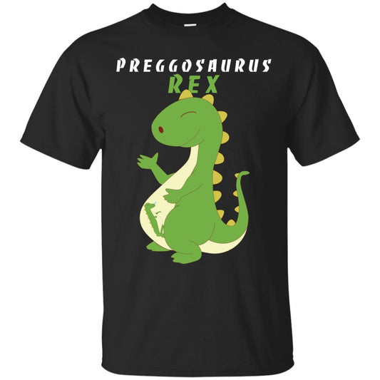 Dinosaur Pregnancy Pregosaurus Shirt Black