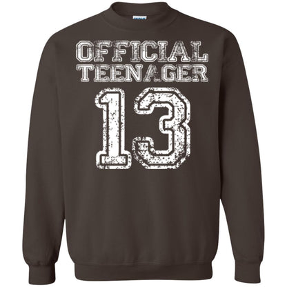 Brithday T-shirt Official Teenager T-shirt Dark Chocolate