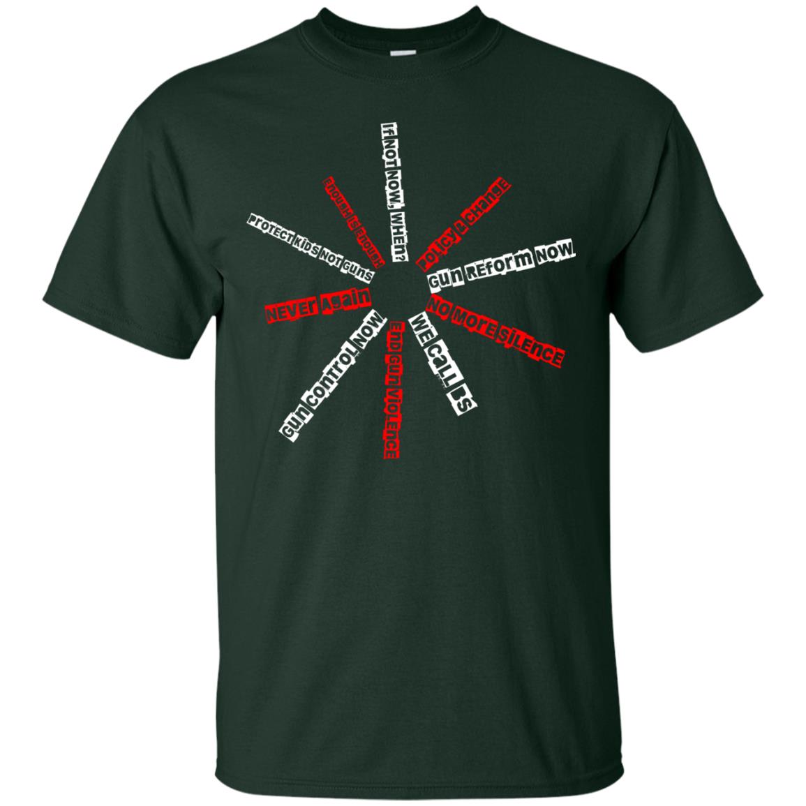 We Call Bs End Gun Violence Gun Control Social Movement T-shirt Forest