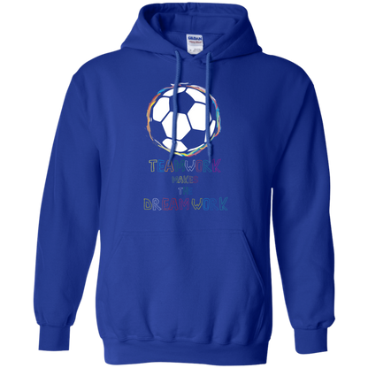 Soccer T-shirt Teamwork Makes The Dreamwork Royal