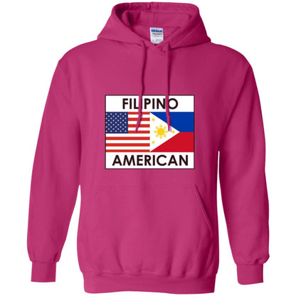 Filipino American T-shirt Philippines Usa Flags Heliconia