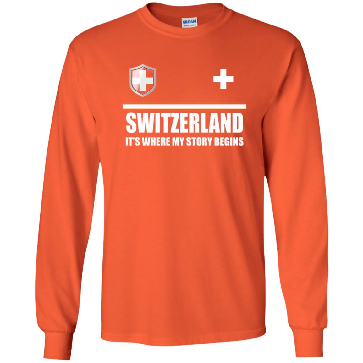 Swiss T-shirt Switzerland Flag T-shirt