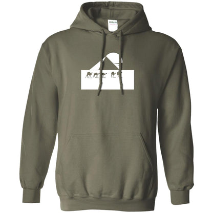 Egyptian Great Pyramid Of Giza T-shirt Military Green