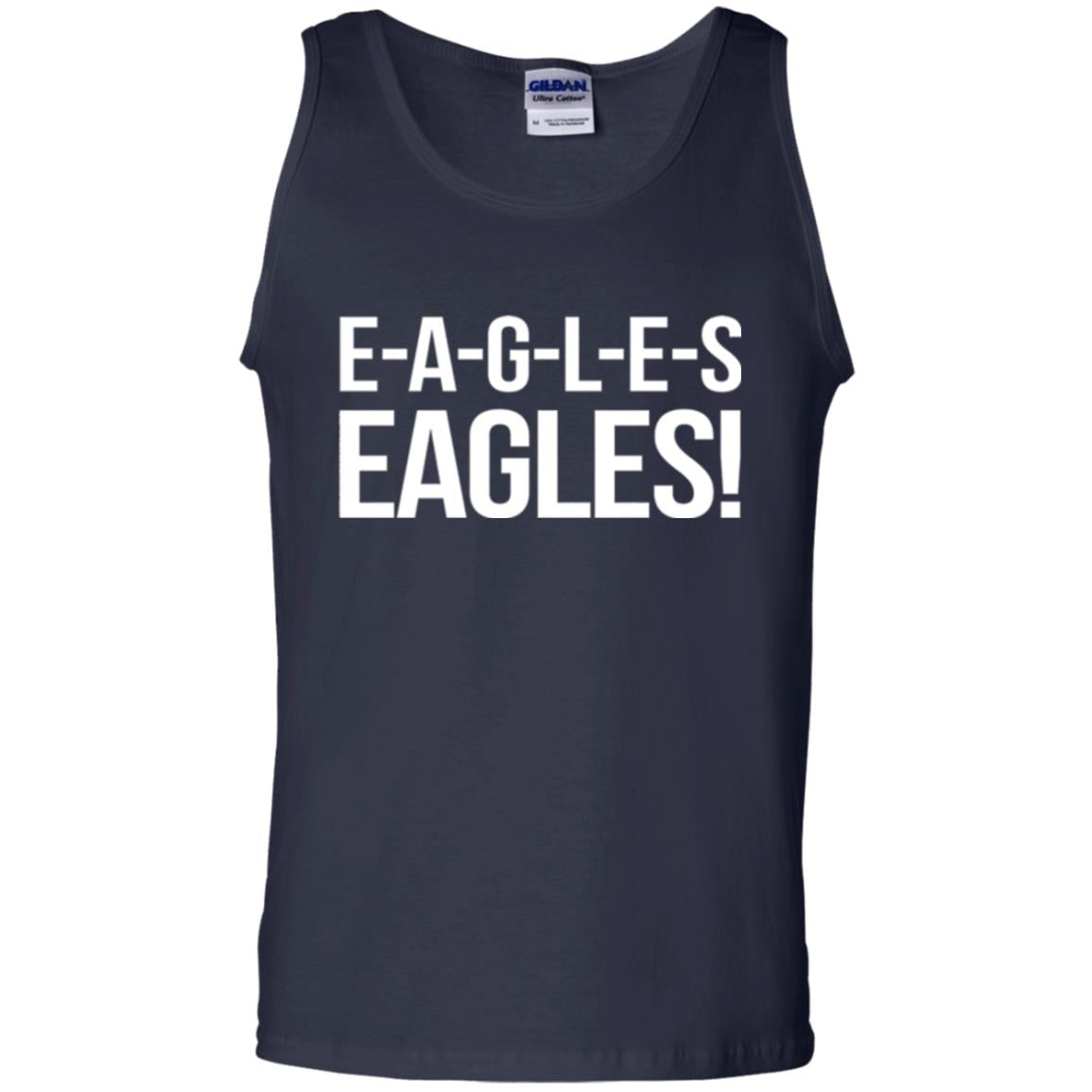 E-a-g-l-e-s Eagles Chant T-shirt Navy