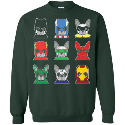 Dog Lover T Shirt Bulldog Bulldogs Heroes Forest Green