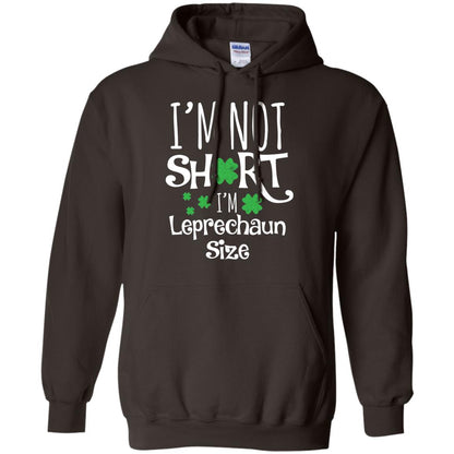 I_m Not Short I_m Leprecaun Size St Patricks Day Shirt For Funny Leprechaun Size Dark Chocolate