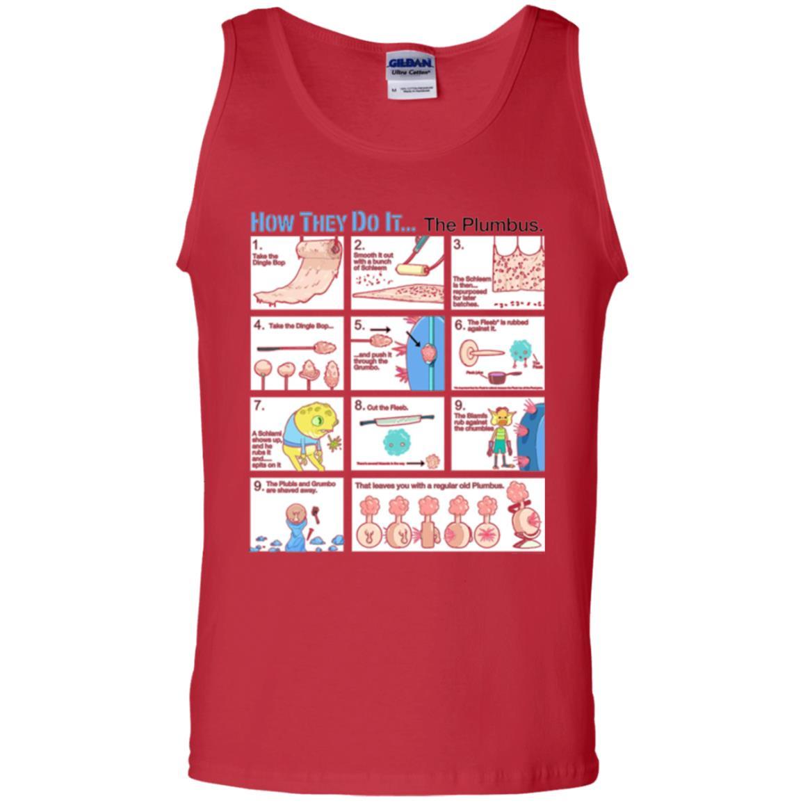 Film T-shirt How They Do Itthe Plumbus Red