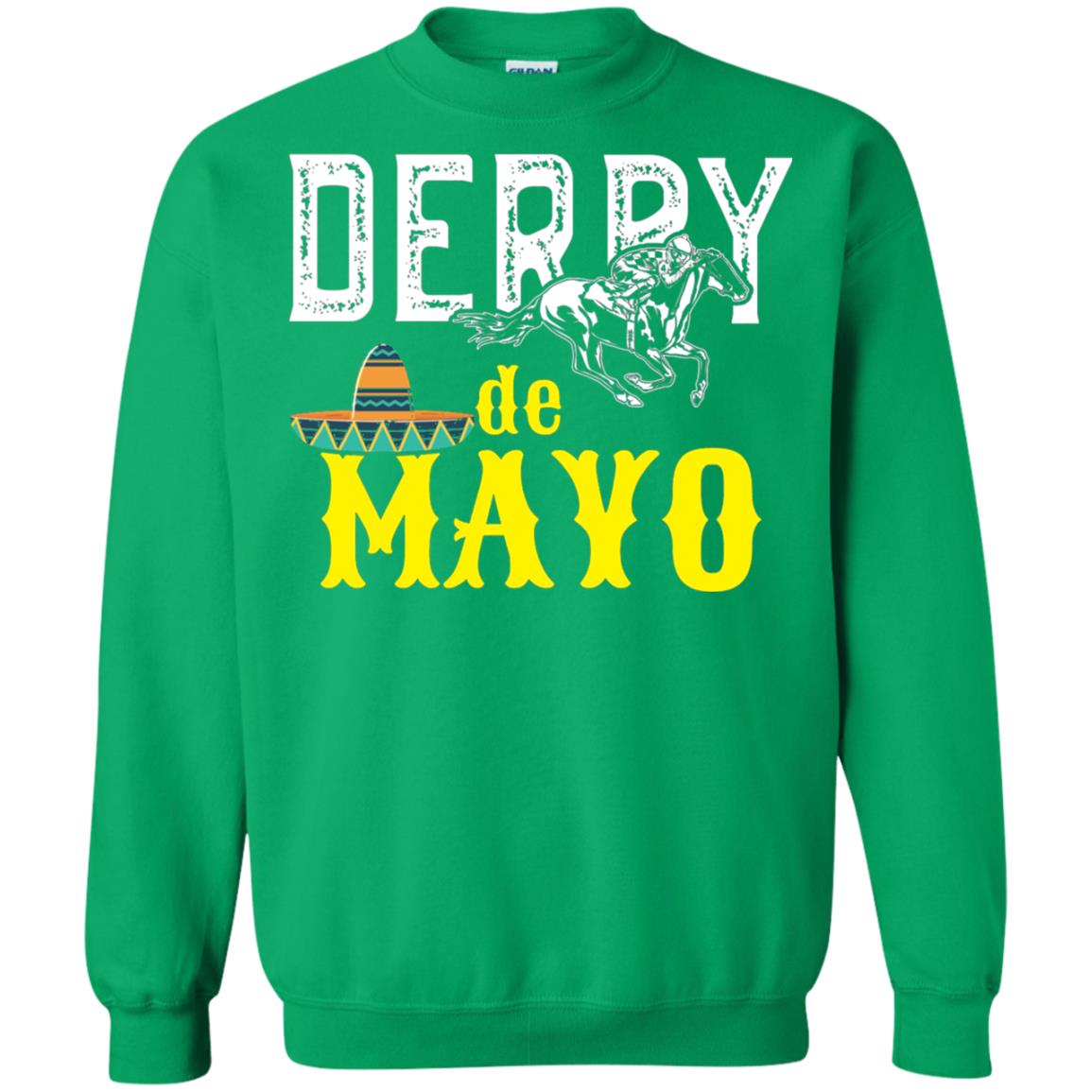 Cinco Derby De Mayo Horse Race Shirt Irish Green