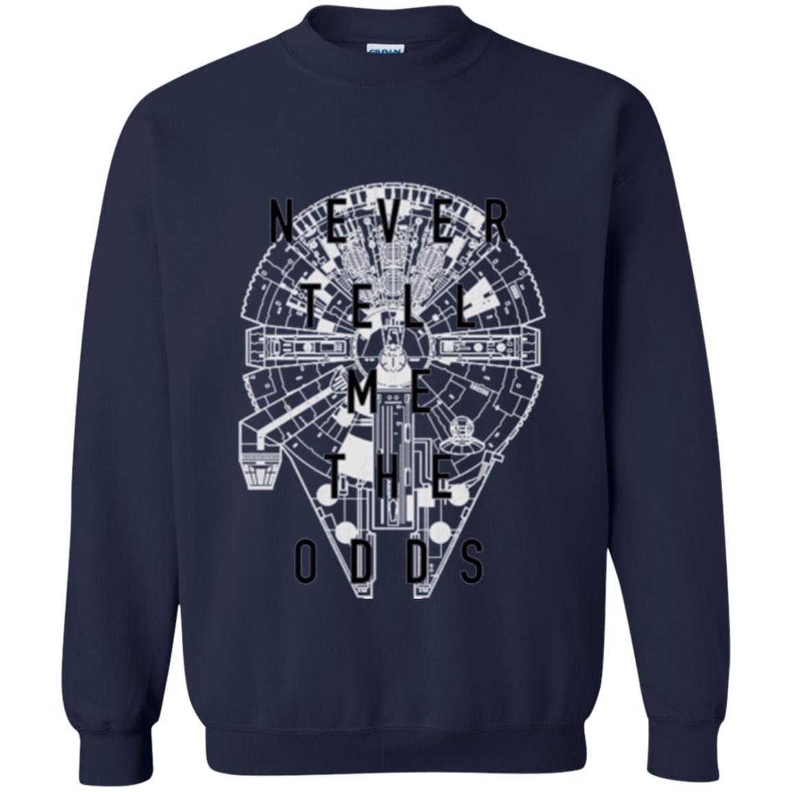 Film T-shirt Falcon Never Tell Me The Odds T-shirt Navy
