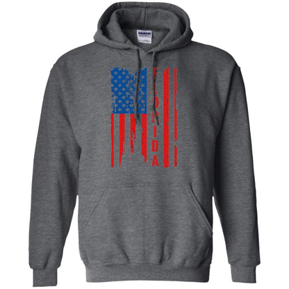 Florida State T-shirt American Flag Dark Heather