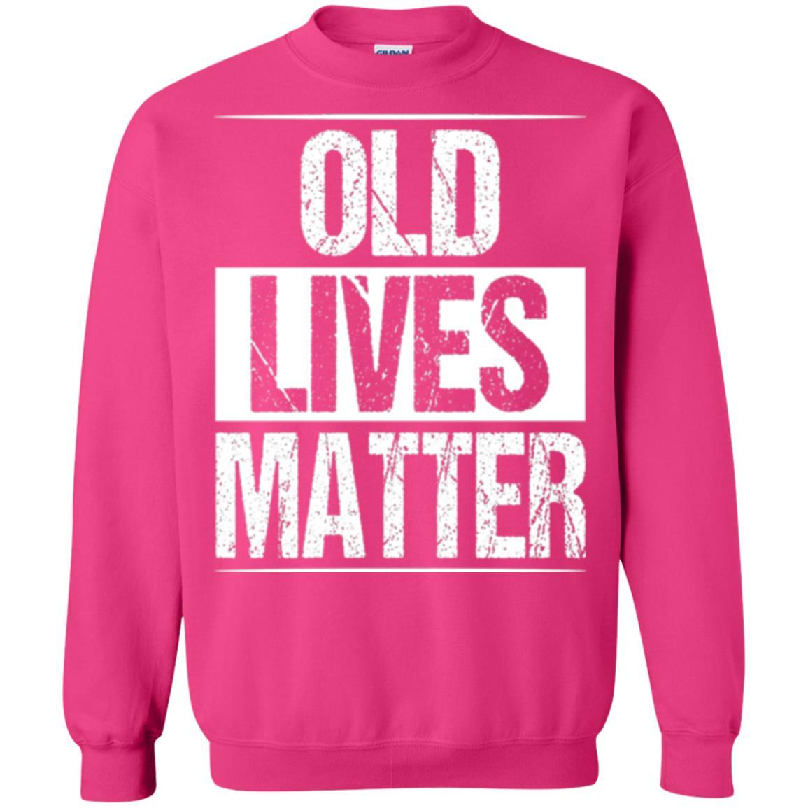 Elderly Seniors T-shirt Old Lives Matter T-shirt Heliconia