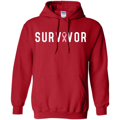 Breast Cancer Survivor We Did It T-shirt Pink Ribbon Red