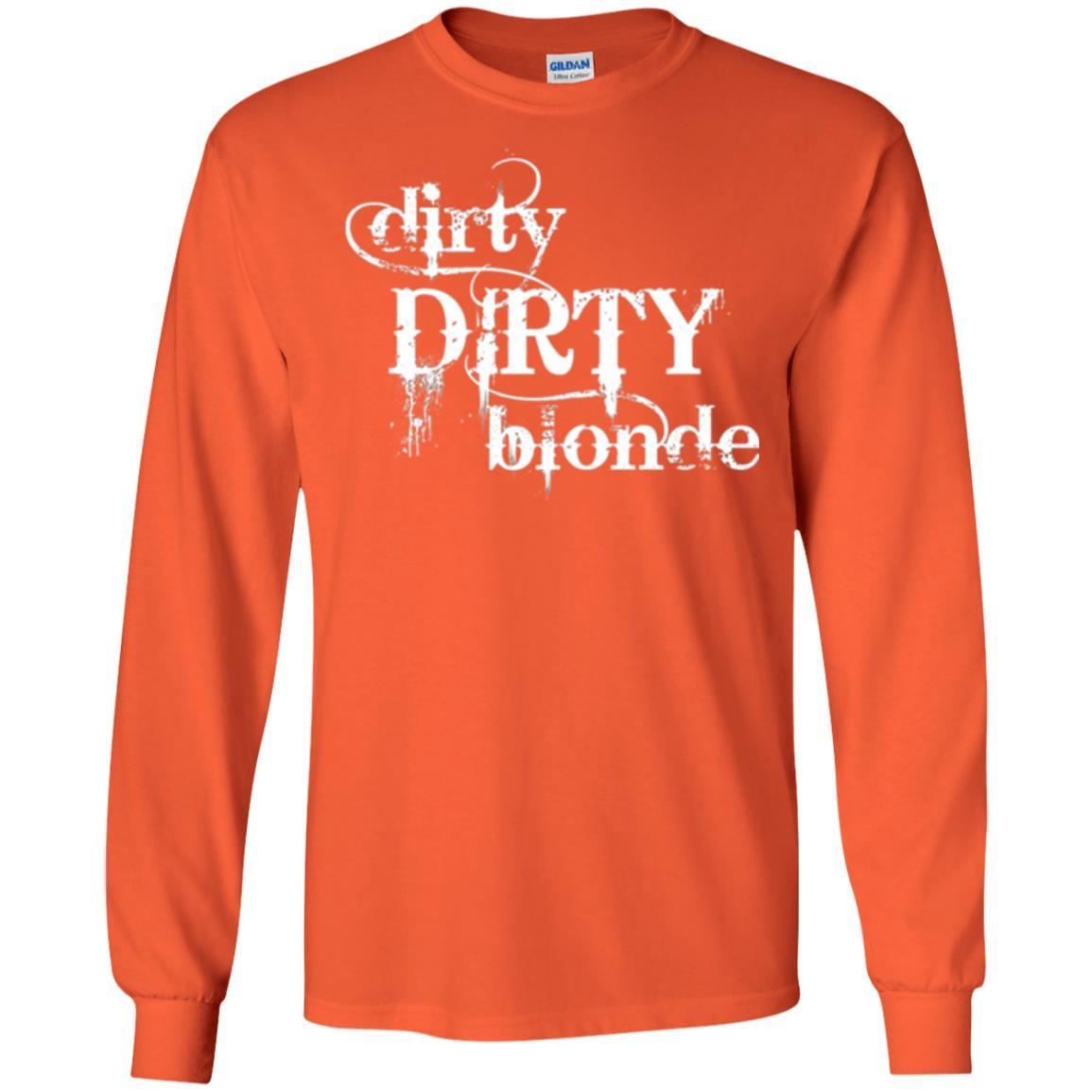 Dirty Dirty Blonde T-shirt Orange