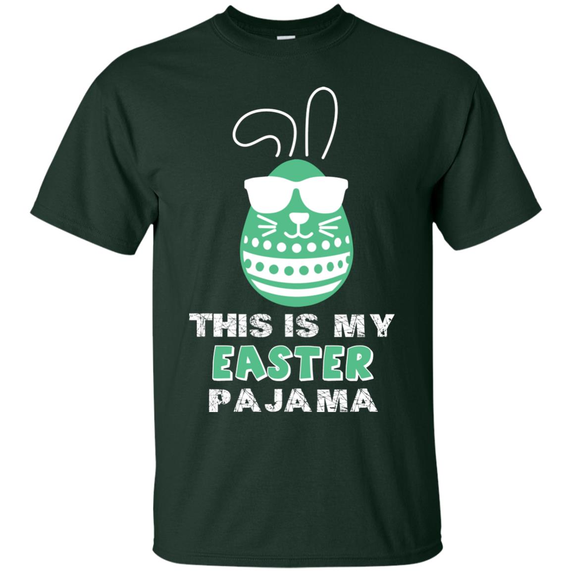This Is My Easter Pajama Funny Easter T-shirt Forest