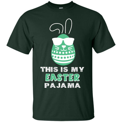 This Is My Easter Pajama Funny Easter T-shirt Forest