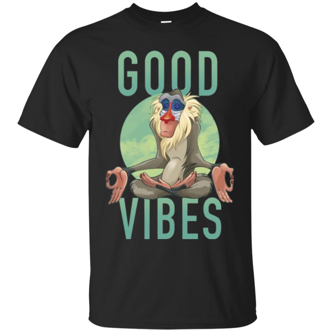 Rafiki Meditate Good Vibes T-shirt Black