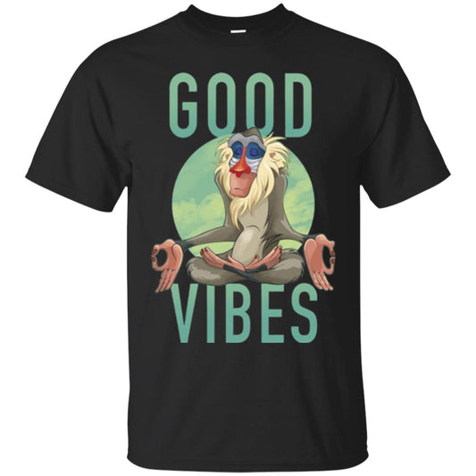 Rafiki Meditate Good Vibes T-shirt Black