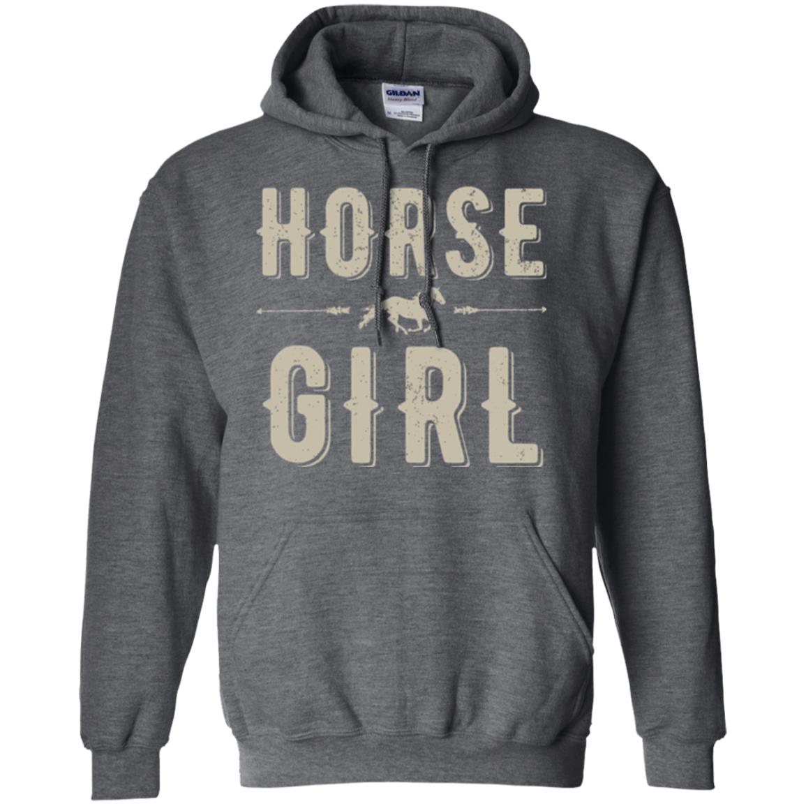 Horse Girl T-shirt Dark Heather