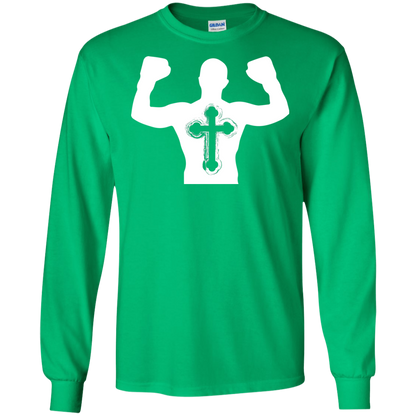 Christian Gym Exercise Workout T-shirt Irish Green
