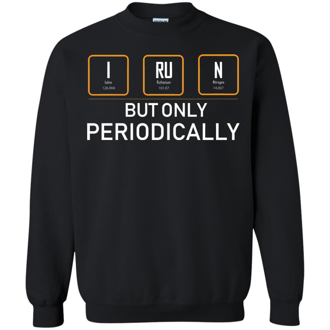 But Only Periodically Scientist T-shirt Black