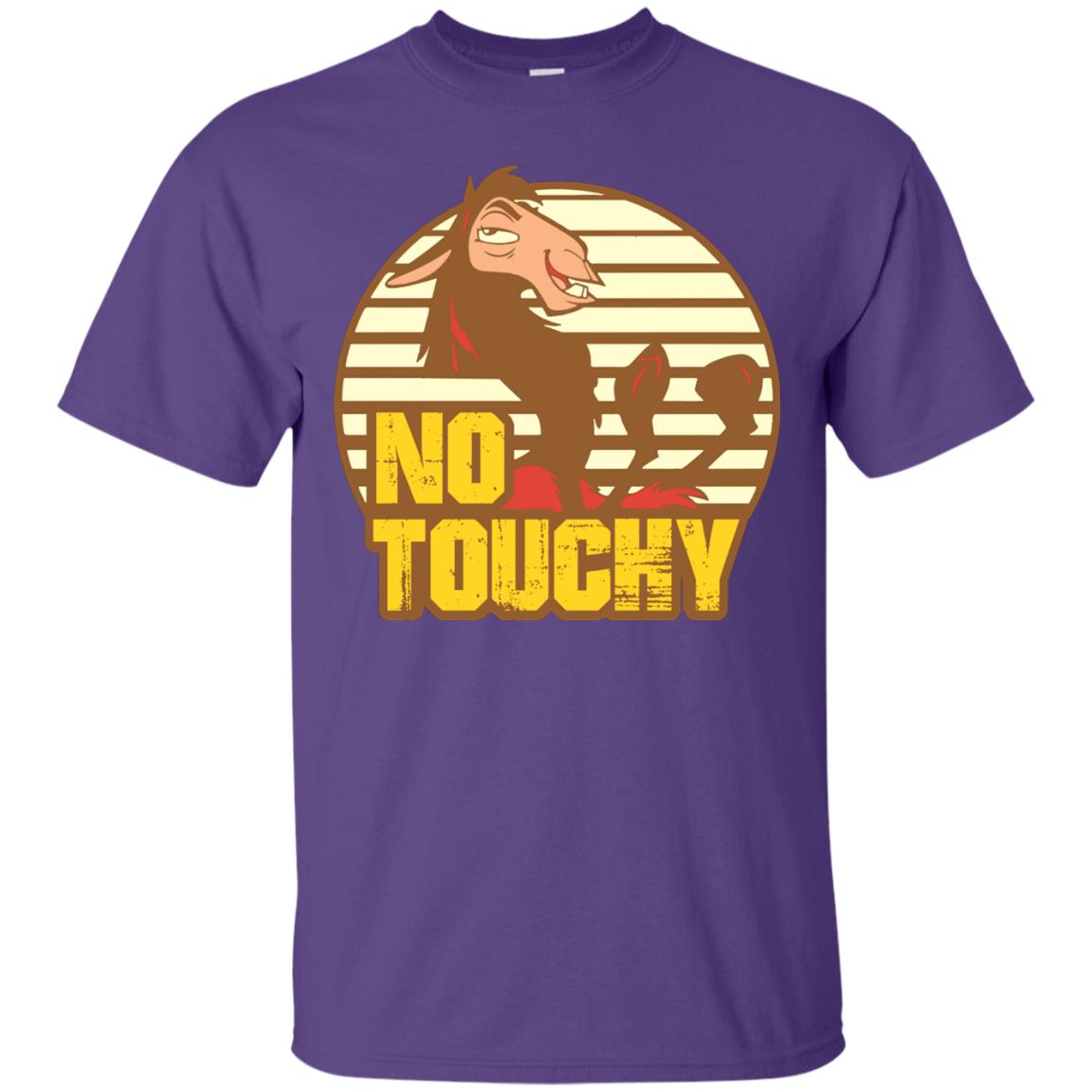 No Touchy T-shirt Purple
