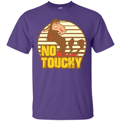 No Touchy T-shirt Purple