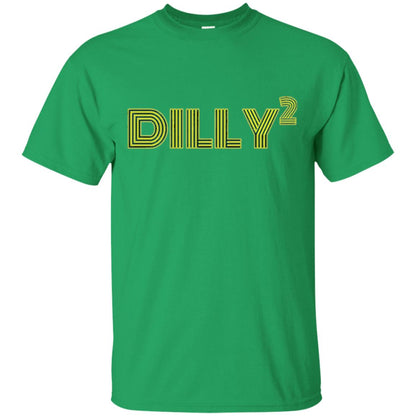 Christmas T-shirt Dilly Squared Irish Green