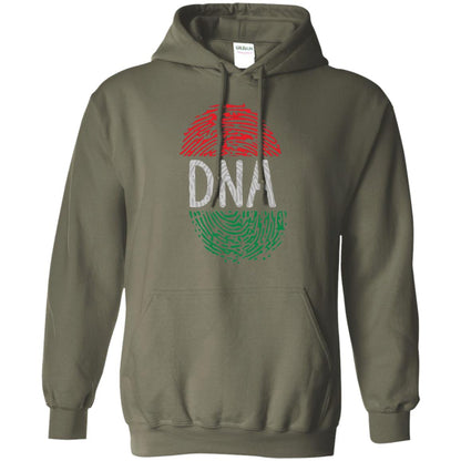 Flag Thumb Fingerprint Roots Proud Africa Dna T-shirt Military Green