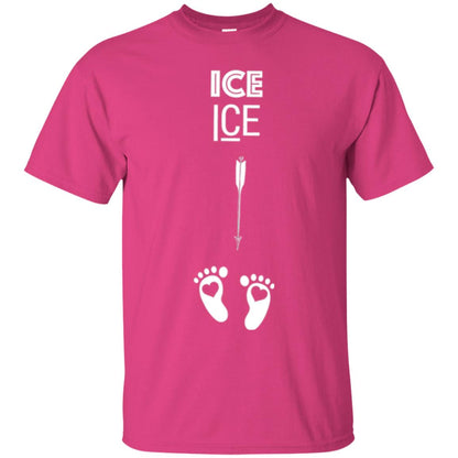 Ice Ice Surprise Baby Pregnancy Announcement T-shirt Heliconia
