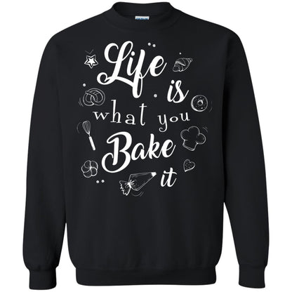 Baker T-shirt Life Is What You Bake It Black