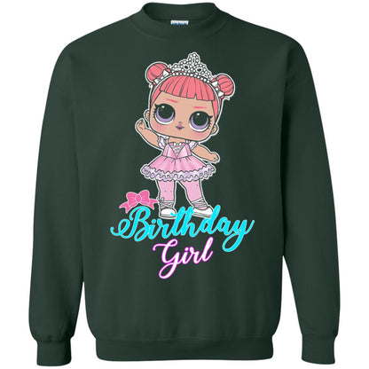 Doll Birthday Girl #squadgoals T-shirt Forest Green