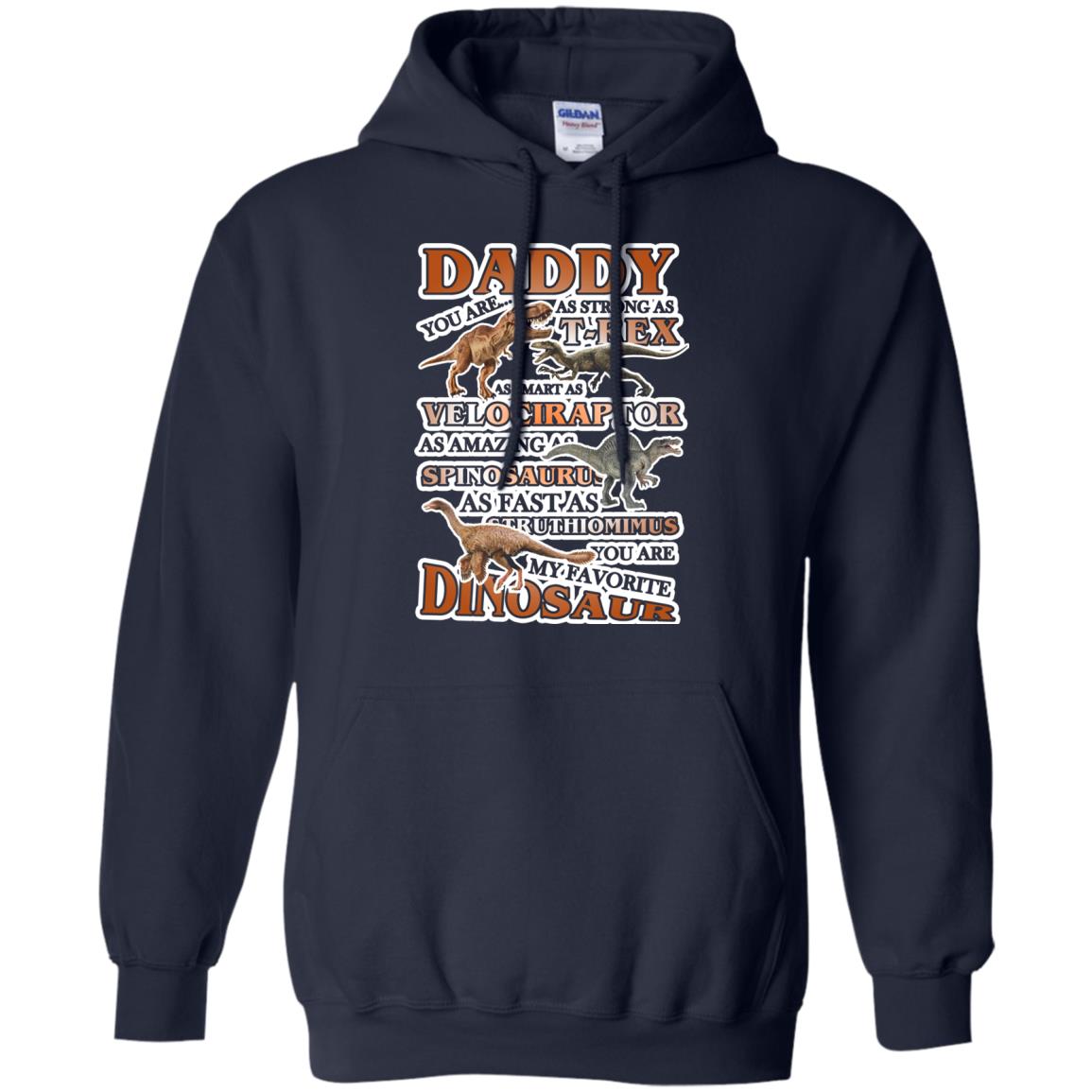Daddy You Are My Favorite Dinosaur Shirt For Kids Navy