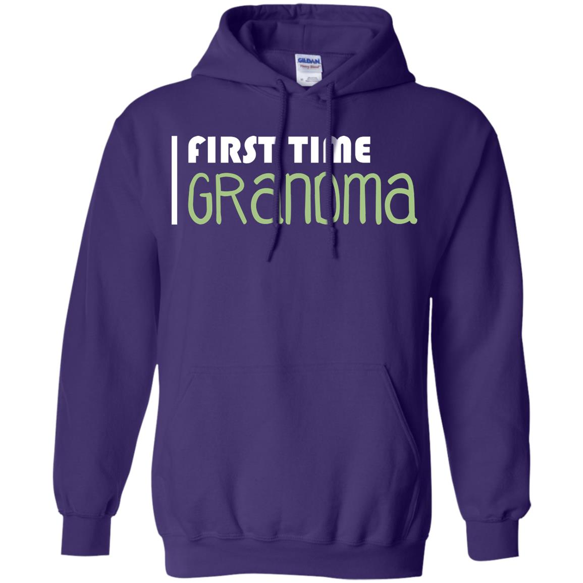 First Time Grandma Shirt Purple