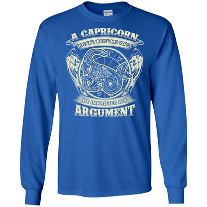 Capricorn Dosent Raise His Voice He Improve His Argument Royal