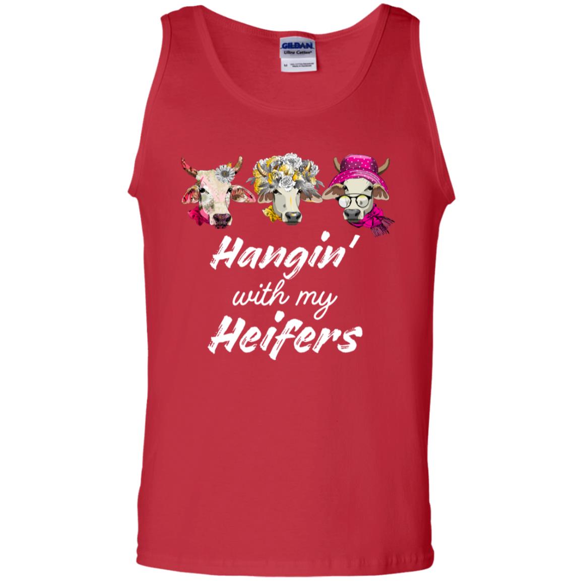 Hangin' With My Heifers Shirt Red