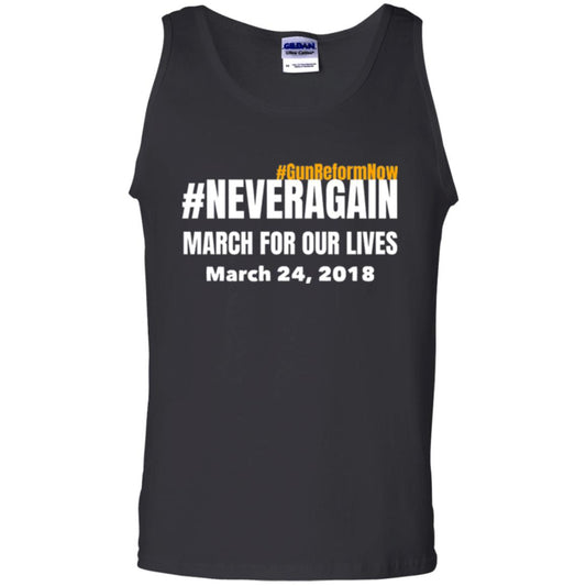 March For Our Lives Never Again Anti Gun T-shirt Black