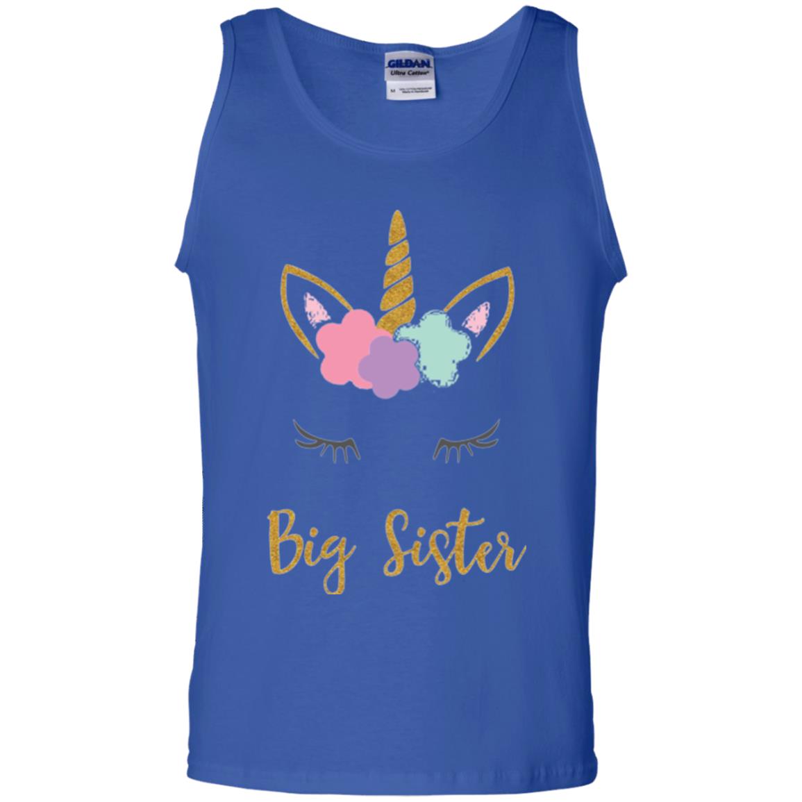Family T-shirt Big Sister Royal