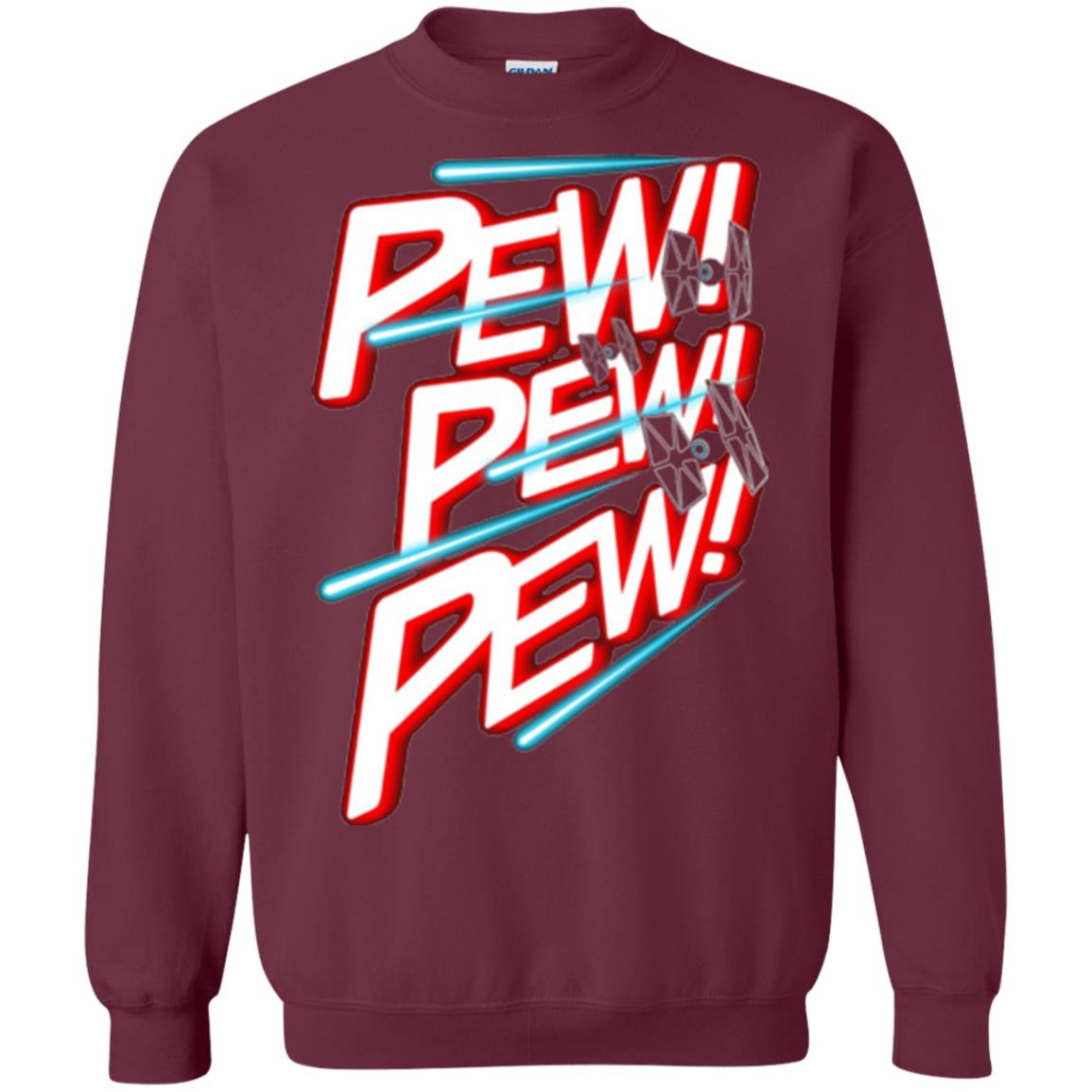 Star Wars T-shirt Pew Pew Pew Maroon