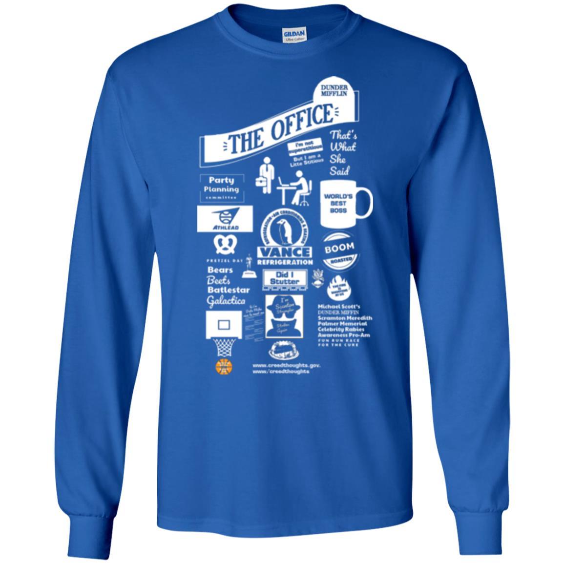 The Mashup Ofice T-shirt Royal