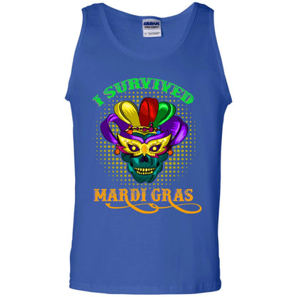 I Survived Mardi Gras Shirt Royal
