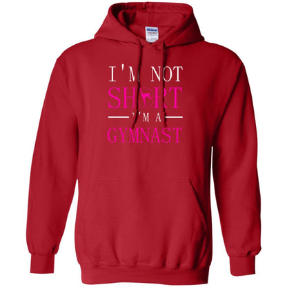 Gymer T-shirt I'm Not Short I'm A Gymnast Red