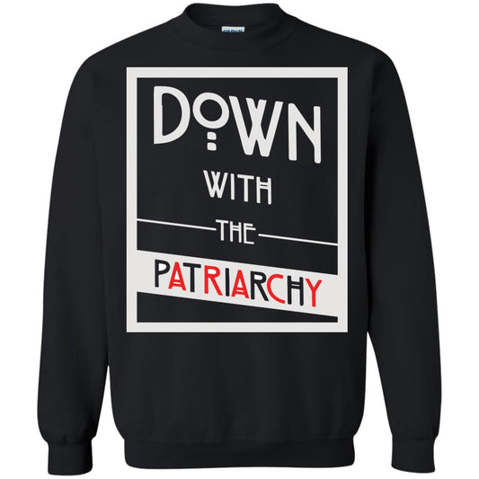 Down With The Patriarchy Shirt Black