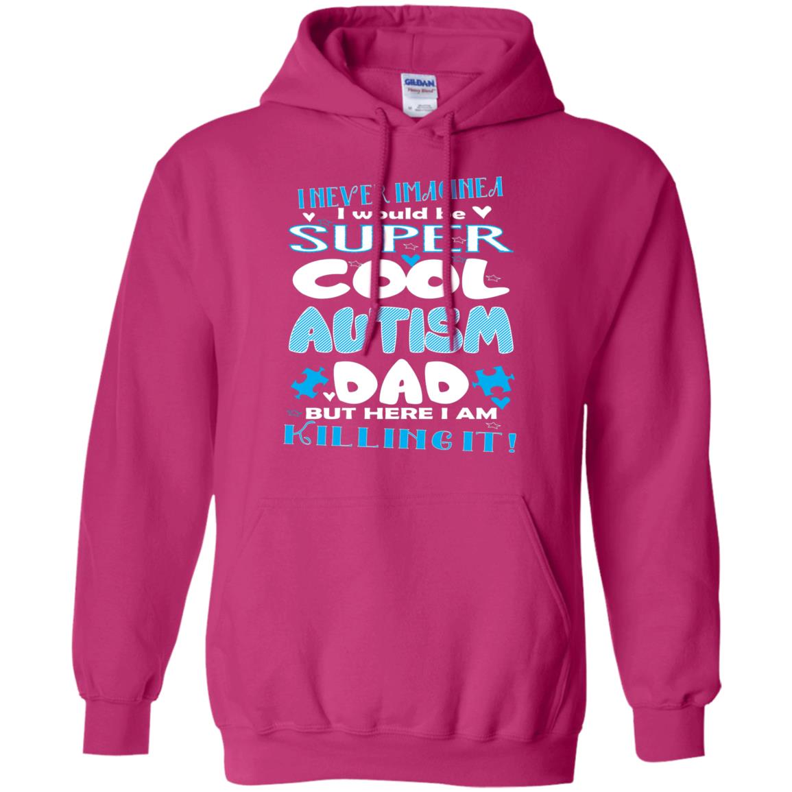 Autism Awareness Shirts I Wuold Be Super Cool Autism Dad Heliconia
