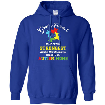 And Unleashed Them To Be Autism Moms Autism Shirt For Mom Royal