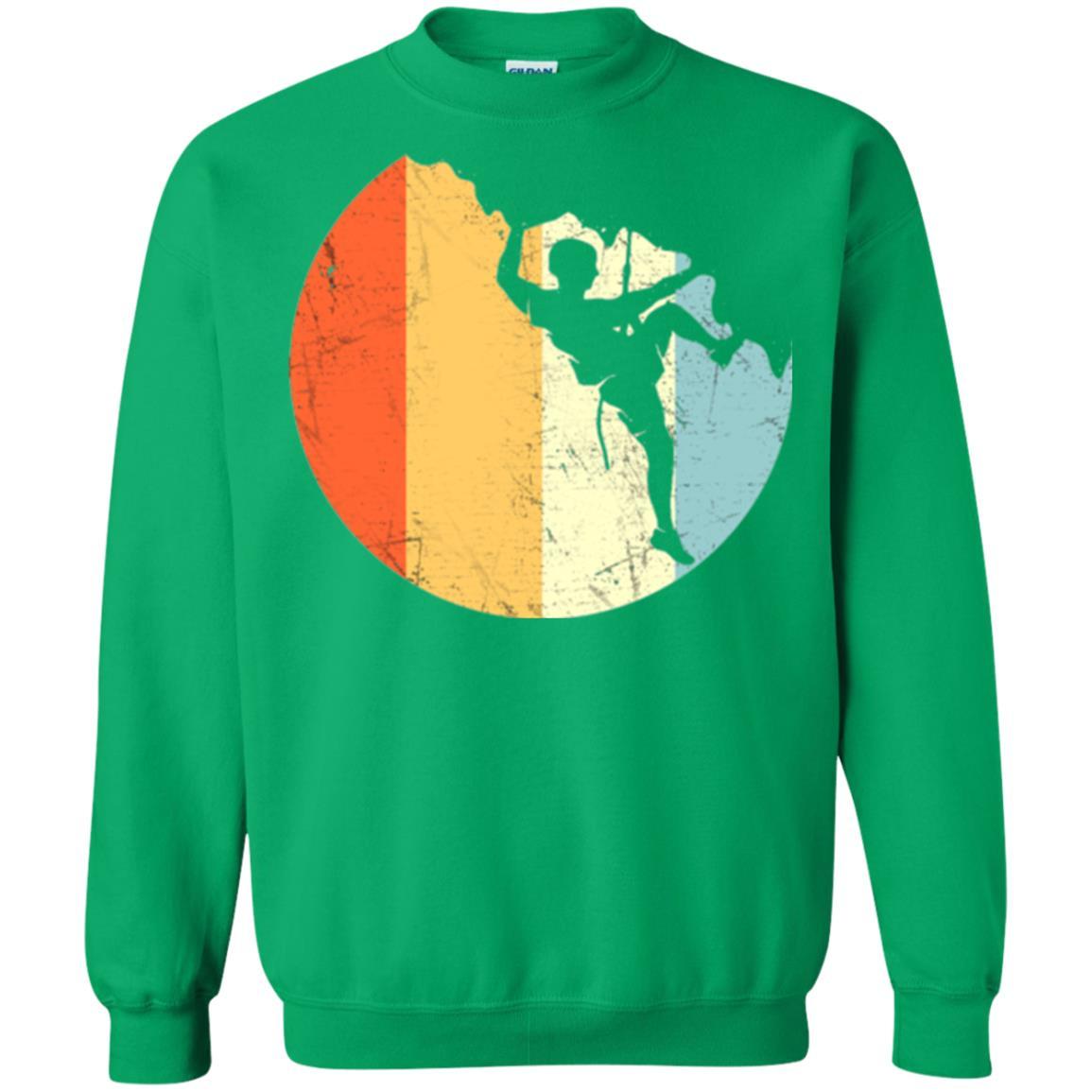 Moutain Climber T-shirt Rock Climbing Irish Green