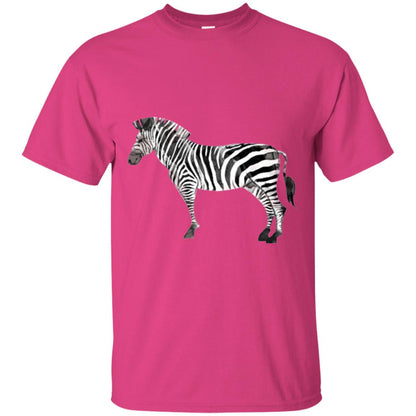 Awesome Zebra T-shirt Heliconia